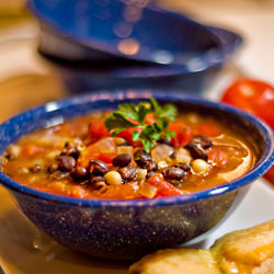 Black and White Bean Soup