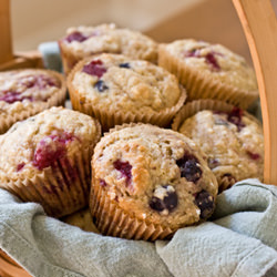 Banana Berry Muffins