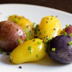 Buttered Baby Potatoes