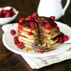 5 Grain Pancakes with Flax