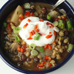 Mushroom and Barley Stew