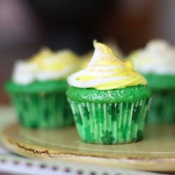 Lucky Green Velvet Baby Cakes