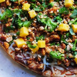 Thai Tofu Pizza