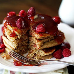 5 Grain Pancakes with Flax