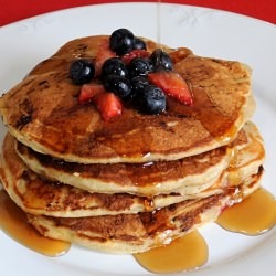 Banana & Berry Pancakes