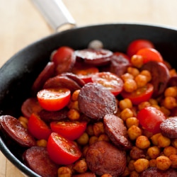 Chickpeas & Chorizo