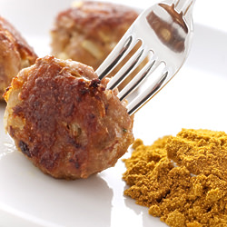 Curry Turkey Meatballs