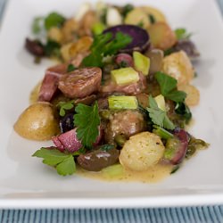 Potatoes, Olives and Capers