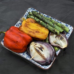 Grilled Asparagus Salad