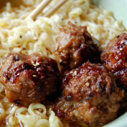 Pork-Shiitake Niku Dango