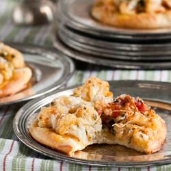 Pizzette with Cauliflower and Tomatoes