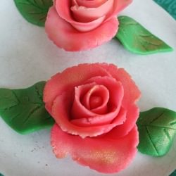 Marzipan Flowers for Croquembouche