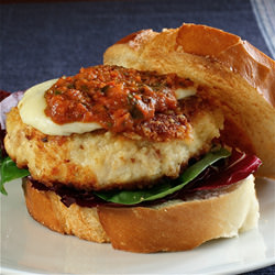 Chicken Parmesan Burgers