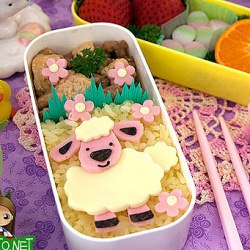 Sheep Bento and Spring Contest
