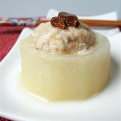 Steamed Hairy Gourd