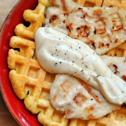 Waffle-fried Chicken and Waffles