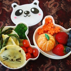 Lion Ravioli Bento