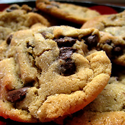 Peanut Butter Choc Chip Cookies