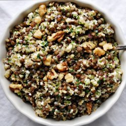 Lentil & Bulgur Salad