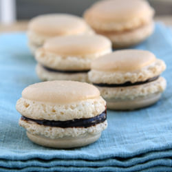 Macarons Filled with Ganache
