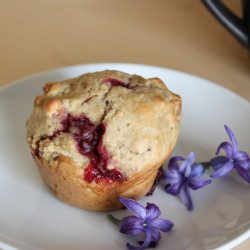 7-Grain Blackberry Pecan Muffins