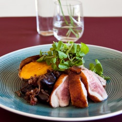 Duck Breasts with Sweet Potatoes