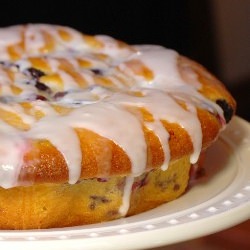 Lemon Blueberry Yogurt Cake