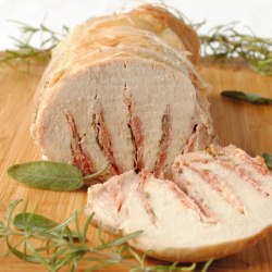 Bacon Stuffed Pork Loin