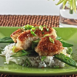 Panko and Ginger Crusted Chicken