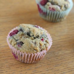 Chocolate Chip Raspberry Muffins