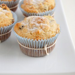 Rum and raisin muffins
