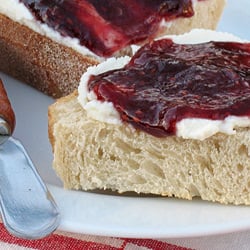 Ricotta and Jam Toast