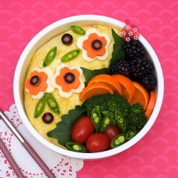 Flowered Omurice