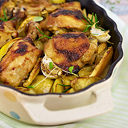 Lemon Honey and Rosemary Chicken