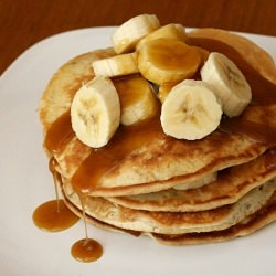 Coconut Banana Pancakes