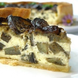 Eggplant Quiche