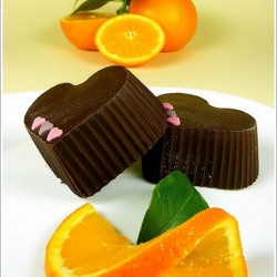 Choco Orange Hearts