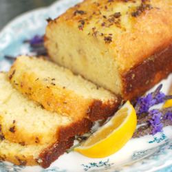 Meyer Lemon Lavender Cake