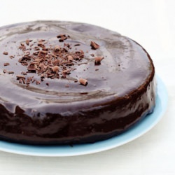 Glazed Chocolate Cake