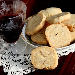 Parmesan Almond Crackers