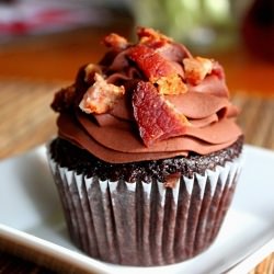 Bacon & Chocolate Cupcake