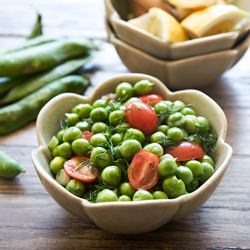 Raw Pea Salad