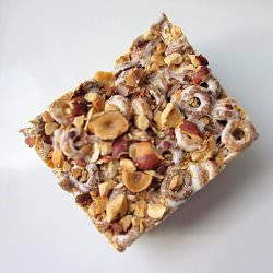 Hazelnut Chocolate Cheerio Treats