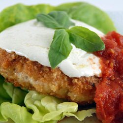 Chicken Parmesan Burgers