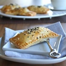 Baked Barbecued Pork Puffs