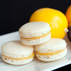 Meyer Lemon Macarons