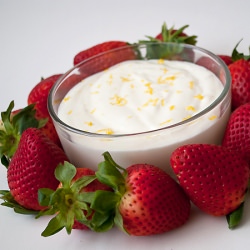 Lemon Cheesecake Fruit Dip