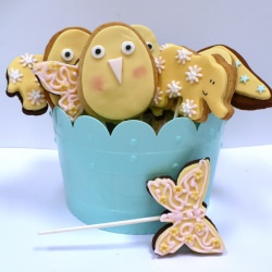 Bucket of Easter Cookies