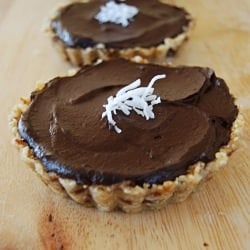 Avocado & Chocolate Tart