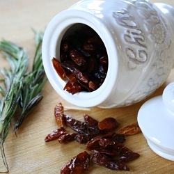 Baked Chickpeas with Rosemary